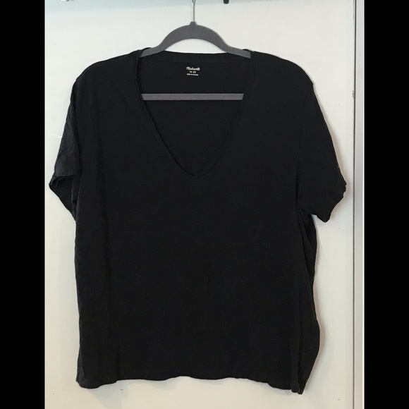 Madewell basic V neck T-shirt back EUC - Picture 1 of 8